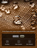 CQR Men's Tactical Pants, Water Resistant Ripstop Cargo Pants, Lightweight EDC Work Hiking Pants, Outdoor Apparel