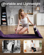 CHILLSUN King Air Mattress with Built in Pump, 18" Raised Comfort Blow up Mattress, Upgraded Air Bed Inflatable Mattress for Guests & Home, colchones inflables, AirBed, 750lbs Max