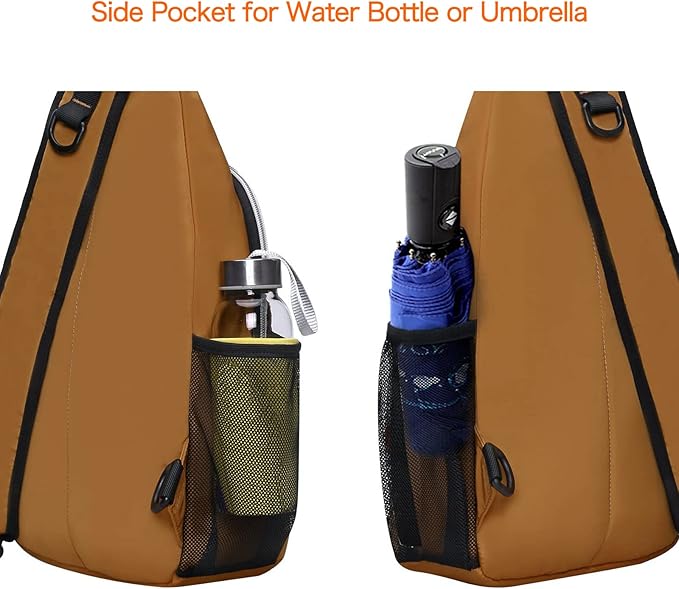 MOSISO Sling Backpack, Multipurpose Crossbody Shoulder Bag Travel Hiking Daypack