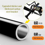 Adjustable Portable Folding Camping Chair with High Back, Side Pockets, Headrest, Lightweight Lawn Chair for Outdoor Camping, Beach, Leisure and Adults (Khaki Cotton Thickened)