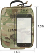 PETAC GEAR Tactical Rip Away Medical IFAK Pouch Tear Off First Aid EDC Pouches Molle & Belt Outdoor Emergency Survival Bag