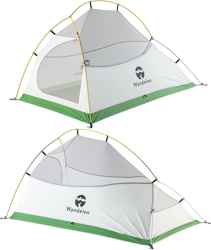 Appalachian Lightweight Backpacking Tent - Easy Setup, 2 Person 3 Season Ultralight Tent with Footprint Waterproof, Windproof, Double Layer Outdoor Tent for Camping Hunting Hiking.