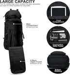 Mardingtop 75L Molle Hiking Internal Frame Backpacks with Rain Cover for Camping,Backpacking,Travelling