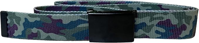 Permethrin Treated Mosquitoes, Flies, Ticks & More Insect Repellent 54 Inch Long Size Adjustable BodyForge Fabric Belt (Camouflage) One Size Fits All!