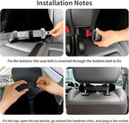 Travel Pillow Car Pillow Kid Car Sleeping The Sleeping Aid for Adults and Kids on Road Trips Sponge Kids Travel Pillow Provides Body and Head Support Black