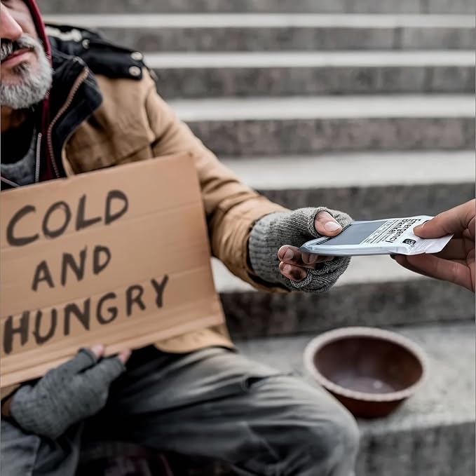 Altland 4 Pack of Emergency Blankets - Heat Reflective Blankets for Winter Survival Kits, Disaster Preparedness, Cold Weather Camping, and Homeless Care Packages