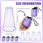 HESTYA 4 Pack Mosquito Bug Net Mesh for Head Mosquito Head Net Face Neck Fly Netting Hood from Insect Bugs Gnats for Outdoor