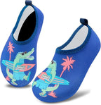 Deevike Kids Water Shoes Boys Grils Barefoot Quick Dry Aqua Socks Beach Shoes for Toddler Sports Swim Surf Outdoor Walking