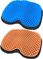 NEW-Vi Anti-Slip Kayak Seat Cushion - Waterproof Thicken Gel Boat Kayak Canoe Rowing Stadium Pad for Sit in Kayak Chair Kayak Accessories Equipment Gear for Fishing Kayak