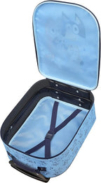 Undercover – Children's trolley – Spacious main compartment – Ideal travel companion – adjustable and lockable telescopic handle, Bluey, ca. 43 x 28,5 x 16 cm, Children's suitcase with 2 wheels