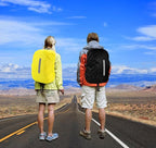 2 Pack Waterproof Rain Cover for Backpack, Backpack Rain Cover with Reflective Strip，Rucksack Rain Cover for Bicycling/Hiking