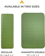 Teton Canvas Camp Pad, Sleeping Pad for Car Camping