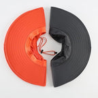 Home Prefer UPF50+ Mens Sun Hat Wide Brim Fishing Hat Foldable Large Brim UV Protection Sun Hat for Men Women Beach Gardening