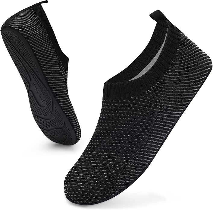 ANLUKE Womens Mens Water Shoes Barefoot Quick-Dry Aqua Socks for Beach Swim Surf Water Sport