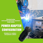 219261 Multi-Voltage Adapter Plug Compatible with Miller and for Hobart Welders, 115V 5-15P 4-Pin to 3-Prong Welder Plug Replacement for Welding Power Cord