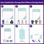 SWIHELP Compression Packing Cubes for Suitcases 6 Set Travel Luggage Organizer Packing For Storage Clothes Shoes