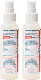 Wondercide - Mosquito, Tick, and Insect Repellent with Natural Essential Oils - DEET-Free Bug Spray and Killer - Safe for Family - Peppermint 2-Pack of 4 oz Bottle