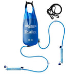 Gravity Fed Water Filtration System with Adjustable Tree Strap, Large Gravity Bag with Filter Straw, Water Purifier Survival for Travel, Backpacking, and Emergency Preparedness (12L)