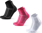 DANISH ENDURANCE Ultra-Comfort Quarter Running Socks - 3 or 5 Pack