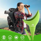 Female Urination Device, Reusable Female Urinal Silicone Women Pee Funnel Allows Women to Pee Standing Up, The Perfect Companion for Camping,Outdoor,Travel（Fuchsia）