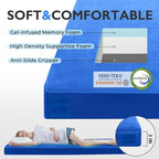 Sleeping Pad for Adults, Comfortable Thick Floor Sleeping Mats for Car Truck Tent with Removable Travel Bag