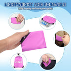 Grneric Drawstring Backpack Bulk 70Pcs String Backpack Drawstring Bags Cinch Bag Sackpack for Men Women Gym(Pink)