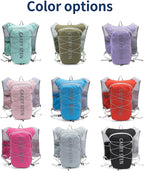 Carey STEN Hydrated Backpack, Running Vest, paired with a 1.5L Water Bag Hiking Backpack, Suitable for Running, Hiking, Marathon, and Both Men and Women