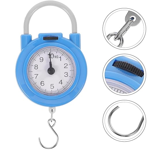 PATKAW Portable Luggage Scale with Hook High-Precision Handheld Suitcase Weight Scale for Travel and Home Use