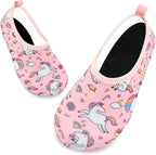 Deevike Kids Water Shoes Boys Grils Barefoot Quick Dry Aqua Socks Beach Shoes for Toddler Sports Swim Surf Outdoor Walking