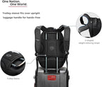 Swissdigital Design Travel Backpack for men, TSA Friendly USB Charging RFID Protection Business Backpack Fits 15.6" Laptops Black | J14-BR
