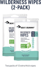 Sea to Summit Wilderness Wipes Rinse-Free Shower Wipes