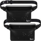 Waterproof Fanny Pack, Waterproof Pouch for Phone Passport Wallet Holder, Floating Dry Bags for Travel Beach Swimming Kayaking Boating Pool Diving Accessories