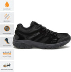 HI-TEC Ridge Low Waterproof Hiking Shoes for Men, Lightweight Breathable Outdoor Trekking and Trail Sneakers, Sizes 7 to 15, Medium and Wide Width