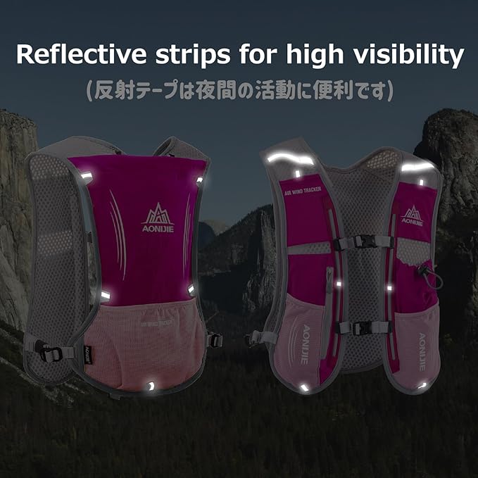 Azarxis Running Water Bottles Flask BPA Free Leakproof Hydration Vest Packs Waist Belt Replacement for Triathlon Marathon Hiking Cycling Climbing Runner