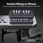 Magnetic Portable Charger – Industry-First Titanium Power Bank, 10,000mAh Ultra-Slim 0.5-Inch Design, 20W Fast Charging Battery Pack for iPhone 17/16/15/14/13/12/Air Series