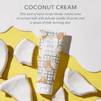 Beekman 1802 Coconut Cream 3-Piece Body Care Sampler Set – Goat Milk Skincare Mini Set with Body Cream, Hand Cream & Bar Soap – Travel Size Gift Set