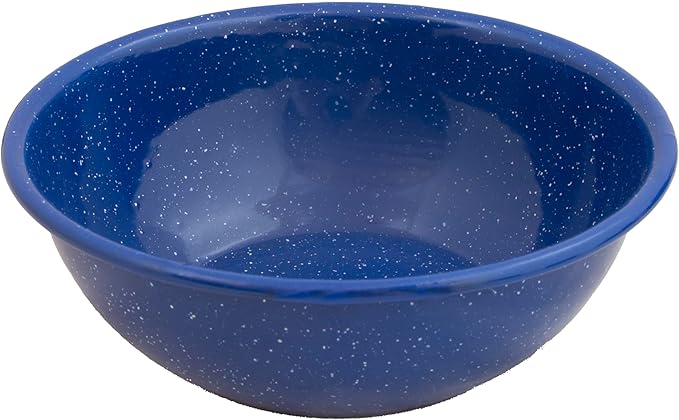 4-Person Enamelware Dining Set for Camping and Backpacking - Camping Gear Essentials for Camping and Backpacking by Caddis Sports