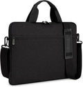 14-15 Inch Laptop Shoulder Messenger Bag Carrying Case Briefcase Slim Protective Computer Sleeve with Handle Strap Pocket for MacBook Acer ASUS HP Surface Dell Chromebook, Black
