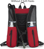 ATBP Running Hydration Vest Pack Tactical 3L Water Bladder Backpack Bag for Cycling Marathon Hiking Daypack Men & Women