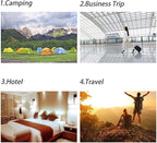 Sleeping Bag Liner Lightweight Compact Sleeping Bag Sack Portable Clean Travel Sheet Camping Sleep Sheet for Backpacking Hotel Hiking