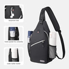 MOSISO Sling Backpack, Multipurpose Crossbody Shoulder Bag Travel Hiking Daypack