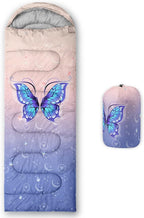 BSNTHO Camping Sleeping Bags,3 Season Warm & Cool Weather,Lightweight,Waterproof Sleeping Bags for Adults & Kids,Traveling,and Outdoors,Camping Gear Equipment