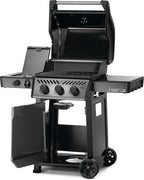 Napoleon Freestyle 365 Propane Gas Outdoor Grill with Range Side Burner, Graphite Grey – 4-Burner BBQ for Versatile Cooking
