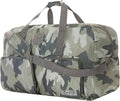 Lucky Travel Duffel Bags 65L, Gym Bag, Travel Bag & Large Duffle Bag for Men, Foldable Overnight Weekender Bags for Women & Men with Adjustable Shoulder Strap, Camo