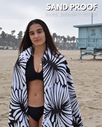 ECCOSOPHY Microfiber Beach Towel - Sand Free Towels are Quick Dry, Light Weight, Super Absorbent - Perfect Pool, Travel, Cruise, Camping Essentials - Oversized Extra Large for Adults 71x35 in