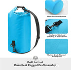 STOVER 5/10/25/30/40/55L Waterproof Backpack- Floating Dry Bag for Kayaking, Travel, Beach, Hiking, & Camping, Men/Women