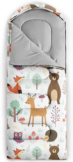 Axolotl Unicorn Sleeping Bag for Kids Boys Girls–Lightweight Warm Cold Weather Sleeping Bags,Waterproof Portable Sleeping Bag with Compression Sack for Camping Backpacking Outdoor Indoor