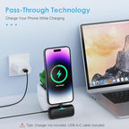 Small Portable Charger for iPhone 14/13,5000mAh PD Fast Charging Power Bank,Mini Battery Pack Portable Phone Charger Travel Essentials for iPhone 14/14 Pro Max/13/13 Pro/12 Pro/11/XS/XR/X/8/7/6 Series