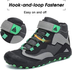 Mishansha Kids Hiking Boots Toddler Girls Boys Hiking Shoes Water-Resistant Anti-Collision Non-Slip Athletic Outdoor Trekking Boots