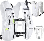 N NEVO RHINO Running Vest,Hydration Vest 5L with 1.5L Water Bladder,Lightweight Hydration Pack Water Backpack for Hiking Race